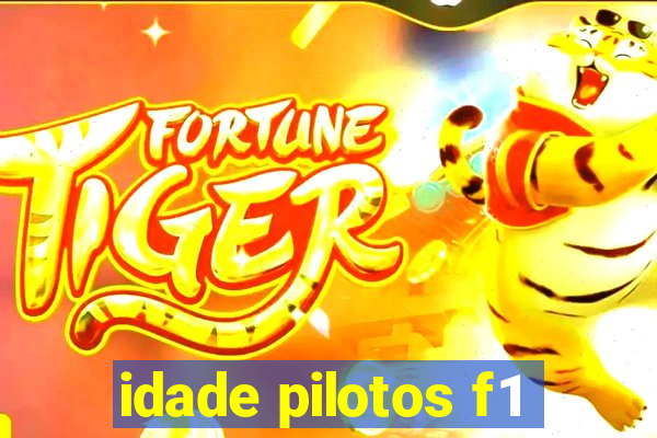 idade pilotos f1